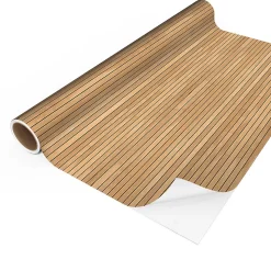 Rouleau revêtement adhésif vinyle au mètre - Sticker mural tête de lit - BOIS SCANDINAVE - 120x160cm