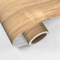 Rouleau revêtement adhésif vinyle au mètre - Sticker lavable Cuisine Meuble Armoire Porte - BOIS D'ALASKA - 60x200cm
