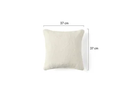 Rune - coussin - en tissu bouclette - 37x37 cm - Lisa Design