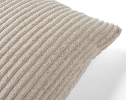 Rune - coussin - en velours côtelé - 37x37 cm - Lisa Design