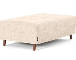 Rune - pouf en velours texturé - Lisa Design