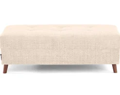 Rune - pouf en velours texturé - Lisa Design
