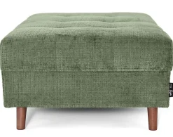 Rune - pouf en velours texturé - Lisa Design