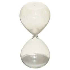 Sablier décoratif Sibel 5,5x5,5x12cm en verre- Modèle B- Atmosphera