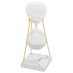 Sablier Olen gris H21cm - Atmosphera