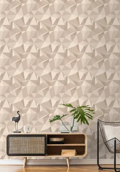 Sanders & Sanders papier peint graphique 3D beige - 50 x 900 cm - 935272