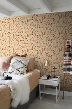 Sanders & Sanders papier peint motif figurativ beige - 50 x 900 cm - 935277