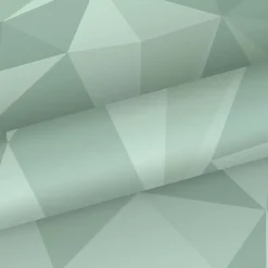 Sanders & Sanders papier peint graphique 3D vert menthe - 50 x 900 cm - 935274