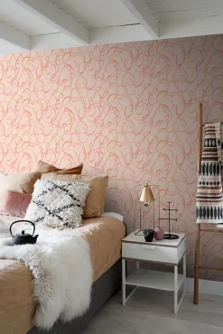 Sanders & Sanders papier peint motif figurativ rose clair - 50 x 900 cm - 935276