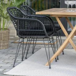 SAO - Tapis Tressé 200x300cm Coloris Sable