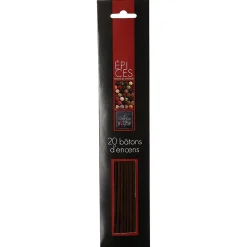 Set de 20 bâtons à encens H31- Marron- Atmosphera
