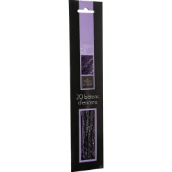 Set de 20 bâtons à encens H31- Marron- Atmosphera