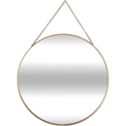 Set de 3 miroirs ronds doré - Atmosphera