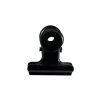 Set de 3 pinces pour décoration murale en métal noir Ariane