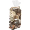 Set de boules décoratives H44 cm - Marron- Atmosphera