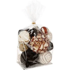 Set de boules décoratives H33 - 5 cm - Doré- Atmosphera
