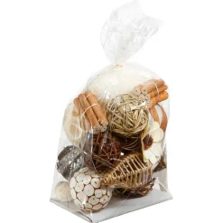 Set de boules décoratives H33 - 5 cm - Doré- Atmosphera