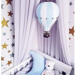 SEVIRA KIDS Montgolfière décorative Bleu clair