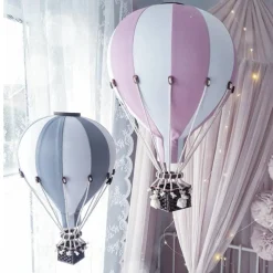 SEVIRA KIDS Montgolfière décorative Bleu clair