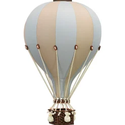 SEVIRA KIDS Montgolfière décorative Beige et bleu