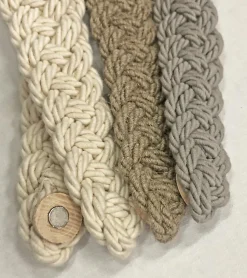 SHETLAND XL - Embrasse Rideau Magnétique Coton Torsadé