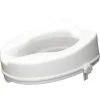 Siège de toilette surélevé 10cm - Viscount de 4" - Convient à la majorité des cuvettes de toilettes