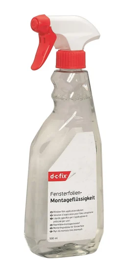 Solution d'application d-c-fix® - films pour fenêtre et adhésifs décoratifs - 500 ml