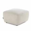 Sorrente - pouf - en tissu texturé - Lisa Design