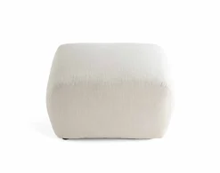 Sorrente - pouf - en tissu texturé - Lisa Design