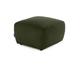 Sorrente - pouf - en tissu texturé - Lisa Design