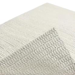 Sous-tapis antidérapant GoodHome L.230 x l.160 x ep.1,1 cm blanc