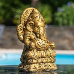 Statue ganesh doré 40 cm, Wanda collection