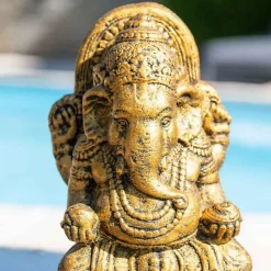 Statue ganesh doré 40 cm, Wanda collection