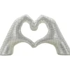 Statuette en polyrésine Hands lover 25x7.5x13.5 cm