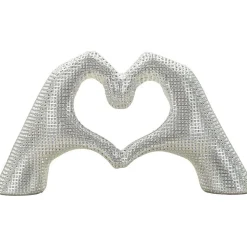 Statuette en polyrésine Hands lover 25x7.5x13.5 cm