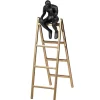 Statuette homme sur échelle 20x11x38cm