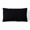 Stella - coussin - en velours côtelé grosses côtes - 32x57 cm - Lisa Design