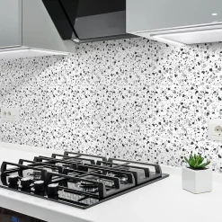 Sticker Mural Carrelage adhésif Cuisine Salle de Bain - 24 STICKERS CARRELAGES TERRAZZO TAORMINA - 24stickers15x15cm