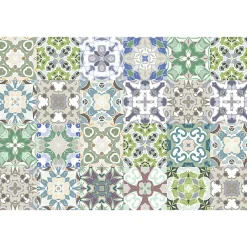 Sticker Mural Carrelage adhésif Cuisine Salle de Bain - 24 STICKERS CARRELAGES AZULEJOS BIAGIO - 24stickers15x15cm