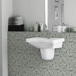 Sticker Mural Carrelage adhésif Cuisine Salle de Bain - 24 STICKERS CARRELAGES TERRAZZO TONVINO - 24stickers15x15cm