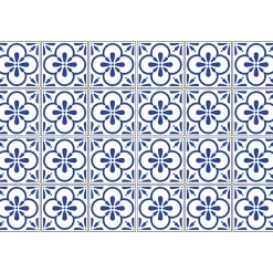 Sticker Mural Carrelage adhésif Cuisine Salle de Bain - 24 STICKERS CARRELAGES AZULEJOS TEVA - 24stickers15x15cm
