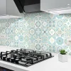 Sticker Mural Carrelage adhésif Cuisine Salle de Bain - 24 STICKERS CARRELAGES AZULEJOS GUILIANITA - 24stickers15x15cm