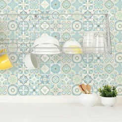 Sticker Mural Carrelage adhésif Cuisine Salle de Bain - 24 STICKERS CARRELAGES AZULEJOS GUILIANITA - 24stickers15x15cm