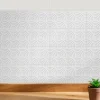 Sticker Mural Carrelage Wallfluent 10x10 cm Arches 3D tendance Cuisine Salle de Bain 24 pcs