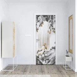 Sticker Porte Cascade De Yoro 204 x 63 cm