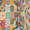 Stickers muraux - Sticker Mural Carrelage adhésif Cuisine Salle de Bain - 24 STICKERS CARRELAGES ORIANA - 24stickers15x15cm