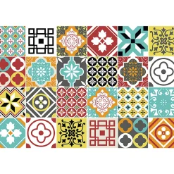 Stickers muraux - Sticker Mural Carrelage adhésif Cuisine Salle de Bain - 24 STICKERS CARRELAGES MONTENSINOS - 24stickers15x15cm