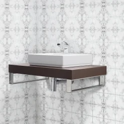 Stickers muraux - Sticker Mural Carrelage adhésif Cuisine Salle de Bain - 24 STICKERS CARRELAGES EFFET MARBRE - 24stickers15x15cm