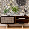 Stickers muraux - Sticker Mural Carrelage adhésif Cuisine Salle de Bain - 24 STICKERS CARRELAGES MANONINA - 24stickers15x15cm