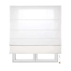 Store Bateau avec baleines Écru 150 x 175 cm